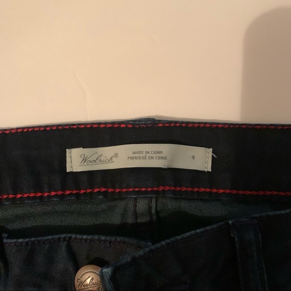 Woolrich Dark Wash Blue Mid-Rise Skinny Jeans - Picture 11 of 12